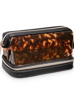 NWT Stephanie Johnson Miami Clearly Tortoise Hannah Travel Organizer